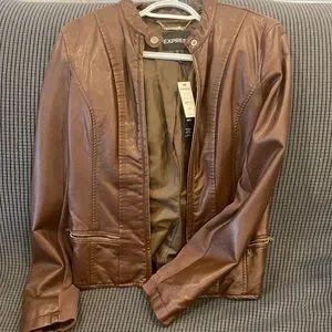 Express minus deals the leather jacket